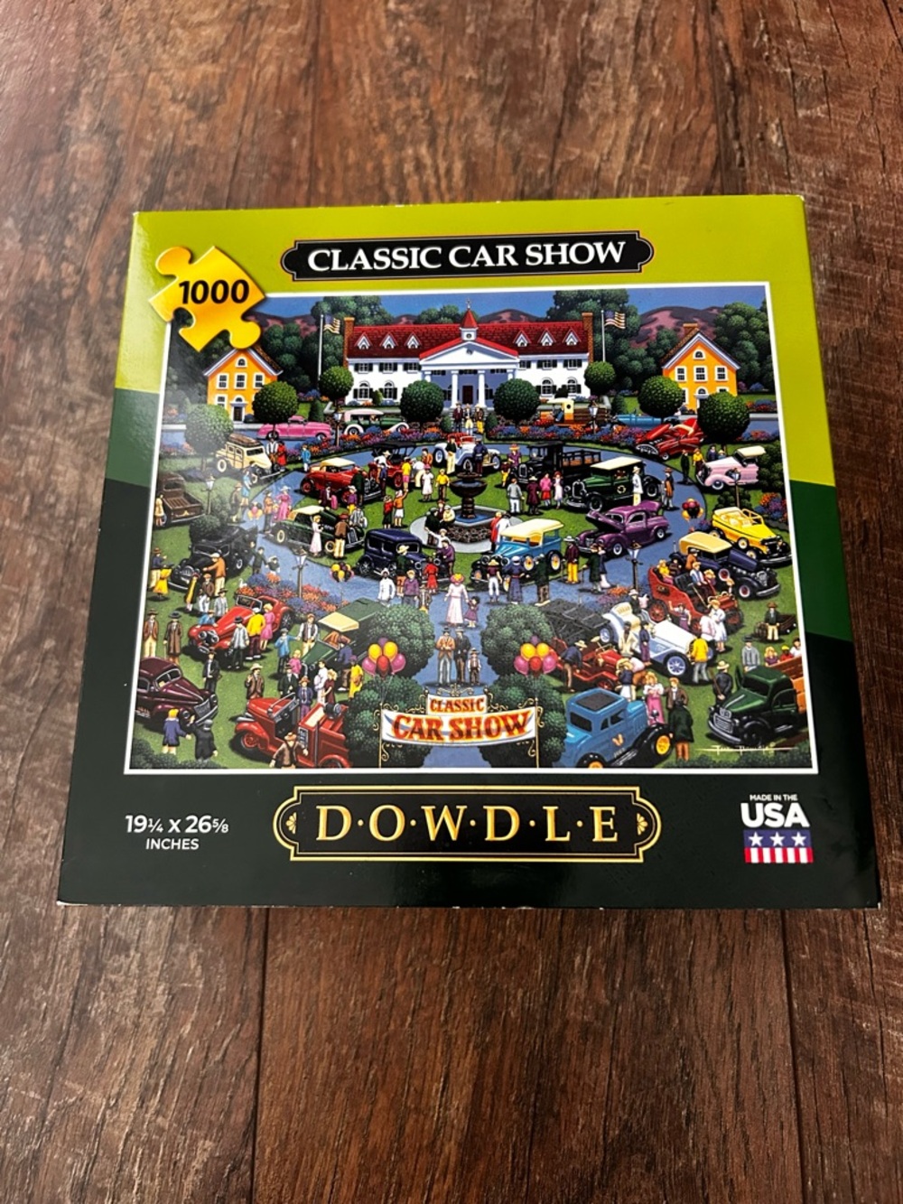 Classic car show puzzle